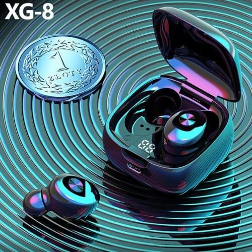 Bluetooth Earphones True Wireless Headphones 5.0 TWS in-Ear Earbuds IPX5 Waterproof Mini Headset 3D Stereo Sound Sport Earphones