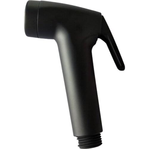 Black Handheld Bidet Spray ABS Shower Sprayer Set Toilet Faucet Shower Bidet With Hose and Holder