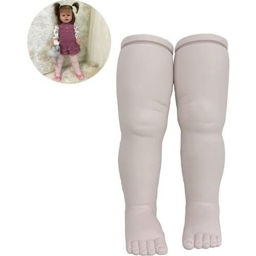 28Inch Doll Parts Straight Legs for Huge Toddler Dolls DIY Kits Legs for 28inch Reborn Doll Drop Shipping
