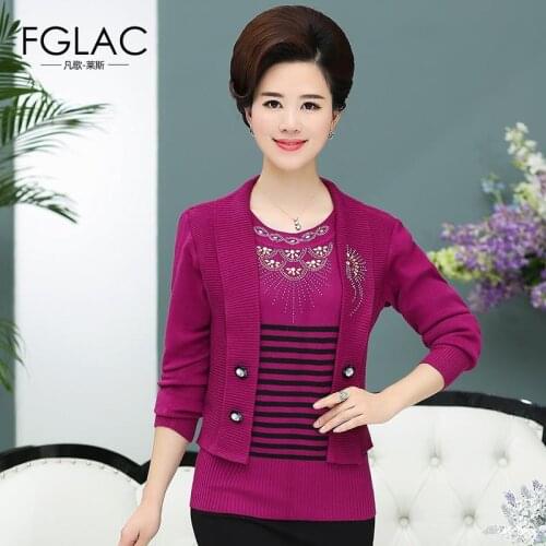 FGLAC Women's Knitted Pullovers