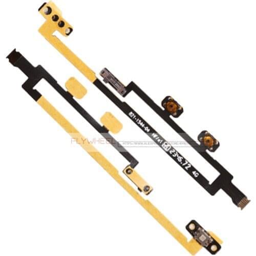 1pcs Power On Off Flex Cable For iPad Mini 1 A1432 A1454 A1455 Volume Control Button Switch Ribbon Replacement Parts