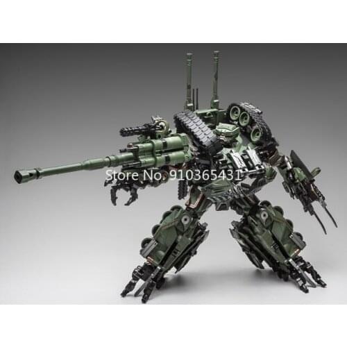 Hot Sale WJ M04 M-04 Brawl Transformation Alloy Oversize SS Leader Camouflage Tank M1A1 Mode KO Action Figure Robot Toys