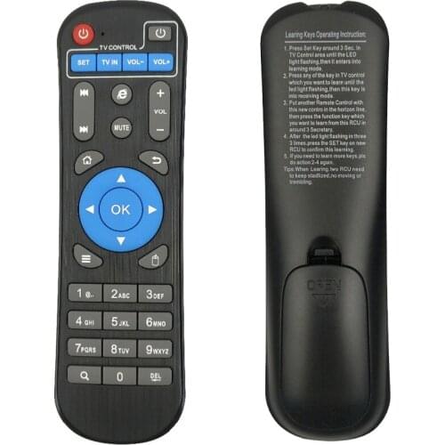IR Replacement Remote Control SLTV Panel For Greece Germany M8S Pro Plus Android TV Box