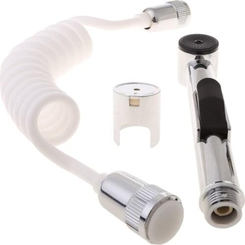 Pressurization Handheld Toilet Shower Head Flushing Nozzle Bidet Hand Sprayer