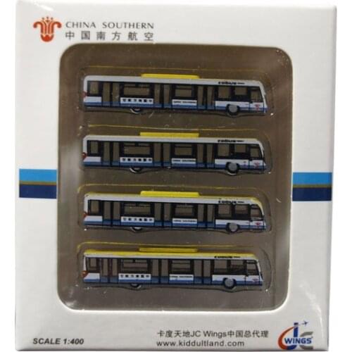 1/400 Scale Ground Mini Car Airport Simulation Scene Display Trailer tow truck model Aircraft shuttle bus Collectible Collection