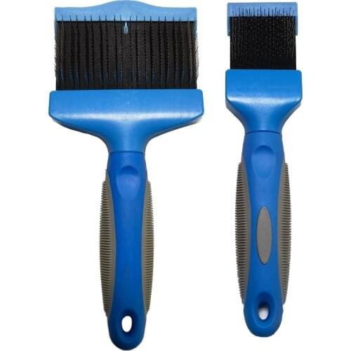 INBEPET Stainless Double-sided Pet Shedding Comb Brush Dogs Open All Seasons Knot Rake Casual Knife Grooming Tools Dropshipping
