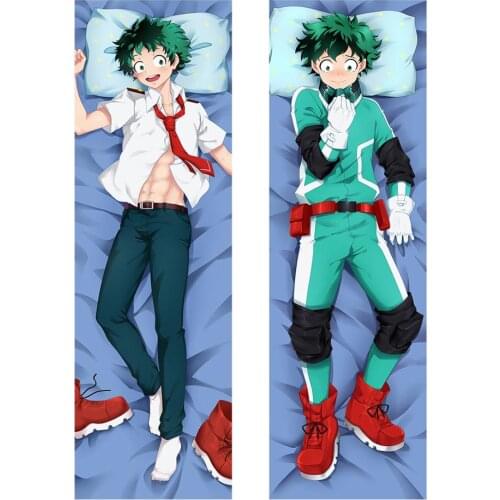 Anime My Hero Academia Todoroki Shouto Hugging Body Dakimakura Boku No Hero Midoriya Izuku Pillow Cover Case Cosplay Pillowcase