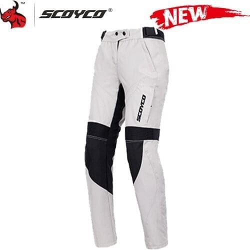 SCOYCO Motorcycle Pants Women Waterproof Windproof Moto Jacket+Pants Riding Racing Motorbike Jacket Protection For 4 Season