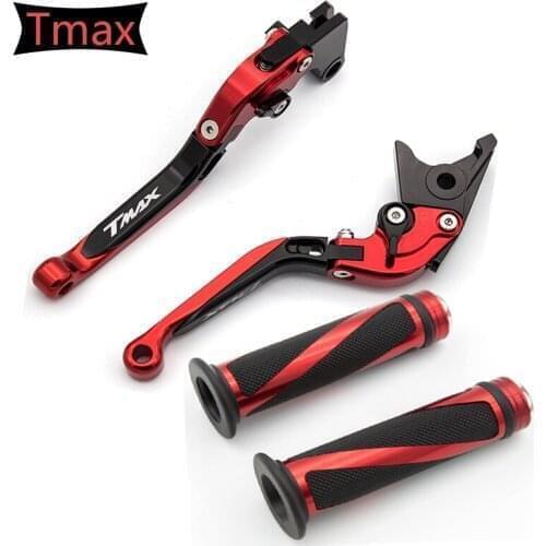 For Yamaha TMAX 500 T max 500 tmax500 2001-2007 2002 2003 2004 Foldable Extendable Motorcycle Brake Clutch Levers Hand Grips