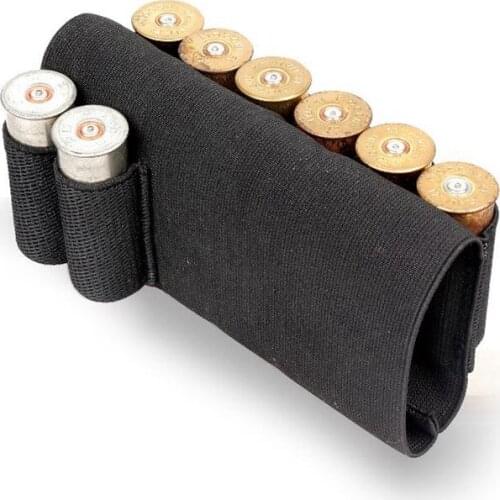 Tactical 8 Rounds Shotgun Shells Holder Pouch 12GA Military Airsoft Rifle Hunting Accessories Ammo Shells Bullet Pouch
