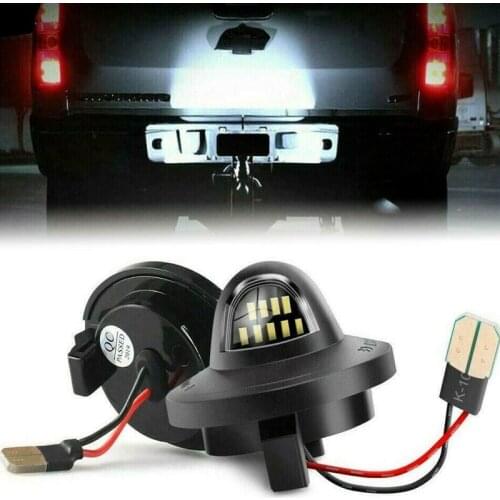1 Pair Car Led License Plate Light for Ford 1990-2014 F150 Pickup Truck Led For Ford F250 F350 Car Accessories