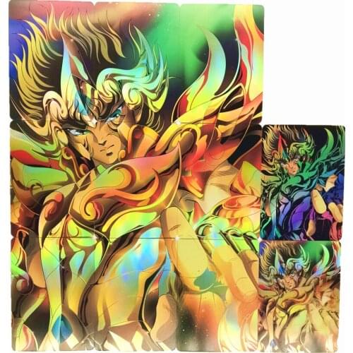 11pcs/set Saint Seiya Aiolia 9in1 Toys Hobbies Hobby Collectibles Game Collection Anime Cards