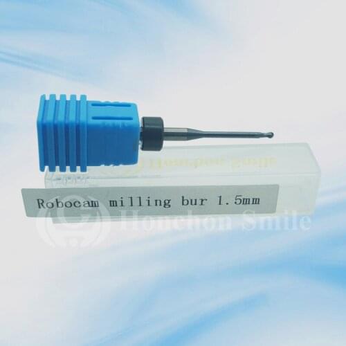 30pcs Robocam miling burs shaft 3mm length 50mm size3.0/1.5/1.0mm/ Dental zircoia blanks /high quality