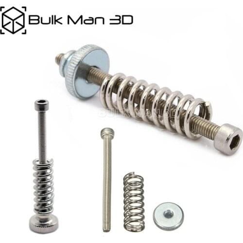 5sets/Pack Leveling Spring Component M3 Screw Knob For 3D Printer Hot Bed/Platform