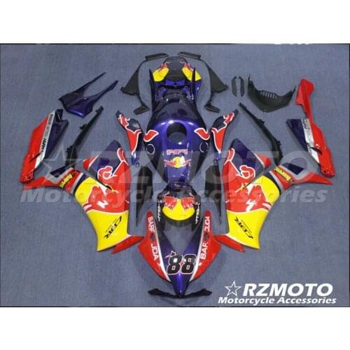 ACE KITS New ABS Injection Fairings Kit Fit For HONDA CBR1000RR 2012 2013 2014 2015 2016 CBR1000RR 12 16 Red White F152