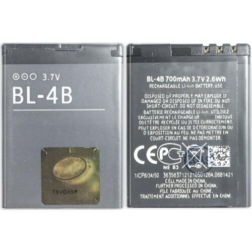 BL-4J BL 4B/4C/4CT4D/4U/4UL/4J/5B/5C/5CA/5CB/5CT/5J BLB/BLC 2 BLD 3 BP 4L/5M/5Z/6M Battery For Nokia C2 C5 C6 C6-00 Lumia 620