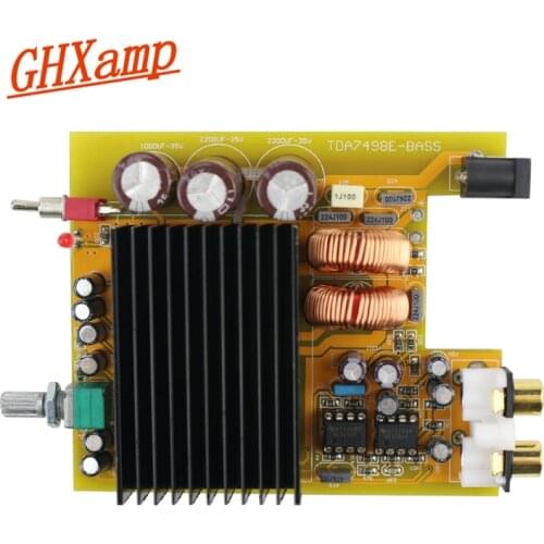 TDA7498 200W Subwoofer Digital Amplifier Audio Board Car Home TDA7498E Class D (200Wx1) for 8-10inch Woofer speaker