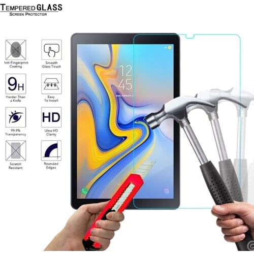 For Samsung Galaxy Tab A 10.5 T590/T595 Tempered Glass Explosion-proof Ultra Clear Protective Film Tablet Screen Protector