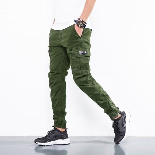 ICPANS Pants 2018 Fashion Cotton Military Tactical Black Khaki Army Pants Men Casual Cargo Pants Men Slim Trousers Big Size Pant