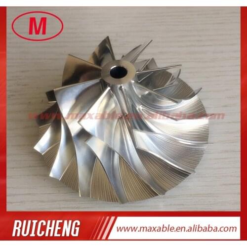 HX40 8+8 blades 3599594 53.88/83.03mm high performance turbo Billet/milling/aluminum 2024 compressor wheel for 3593918/3599725