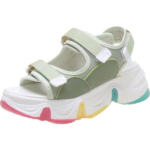 Cool Tenis Mujer 2021 Tennis Shoes for Woman New Breathable Brand Sneakers Platform Chaussure Femme Deportivas Jogging Trainers