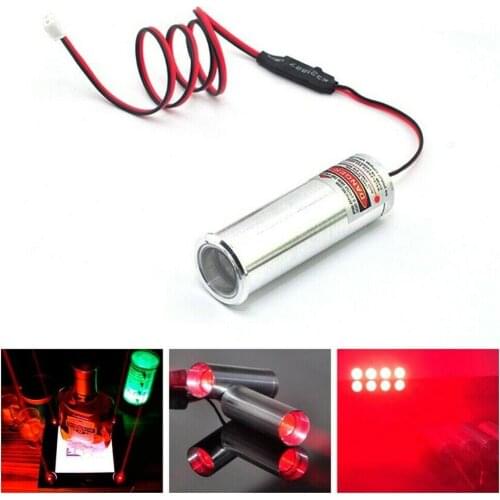 1pc Fat Beam 100mW 650nm Red Dot Laser Diode Module for Laser Show KTV/Bar DJ