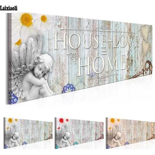 Diamond painting kit Baby Angel Sunflower home decoration diamond embroidery rhinestone mosaic cross stitch sweet home icon gift