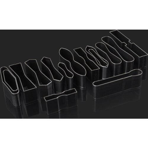 15-piece Set Of Leather Knife Mold Leather Puncher Diy Handmade Knife Mold Leather Tail With Hole Tail Cut