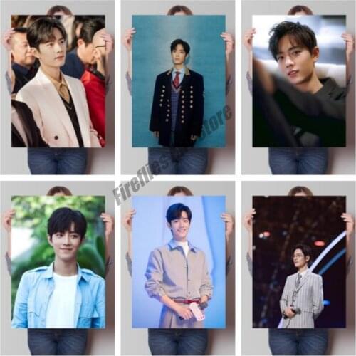 Wall Art Canvas Painting Xiao Zhan Chen Qingling Wei Wuxian Nordic Posters and Prints Home Decoration Pictures for Room Decor