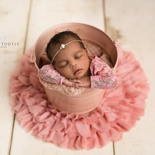 Hot! Diameter=50cm 2pcs/lot Soft Chiffon Round Flower Photographia Blanket for Newborn Baby PHOTOGRAPHY PROPS and Photo Shoot