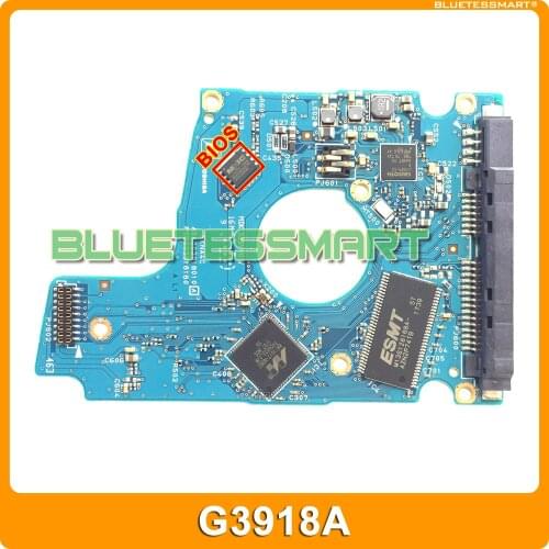 Hard Drive PCB board G3918A for Toshiba MQ03UBB200 MQ03UBB300 1T 2T 3T unlock board
