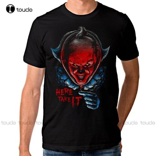 Pennywise Clown Art T-Shirt It By Stephen King Tee Shirt Dress