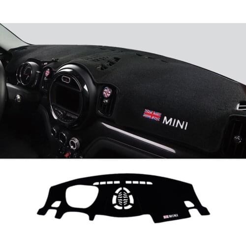 Car front dashboard sunshade carpet center console sun protection anti-glare pad For BMW MINIF54 F55 F56 F57 F60 R60 R61 R55 R56