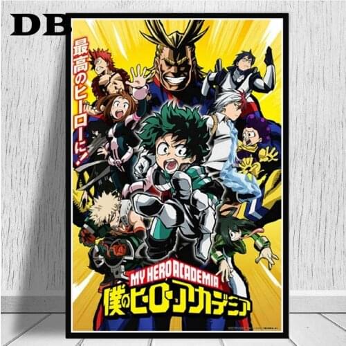 Posters And Prints Boku No Hero My Hero Academia Anime Pictures On The Wall Canvas Painting Art Decoration Home Decor Cuadros