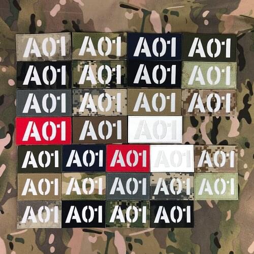 Custom Laser Cutting IR IFF Infrared Reflection Patch Radio Call Sign Name Tapes White Letters Morale Tactics Military Airsoft