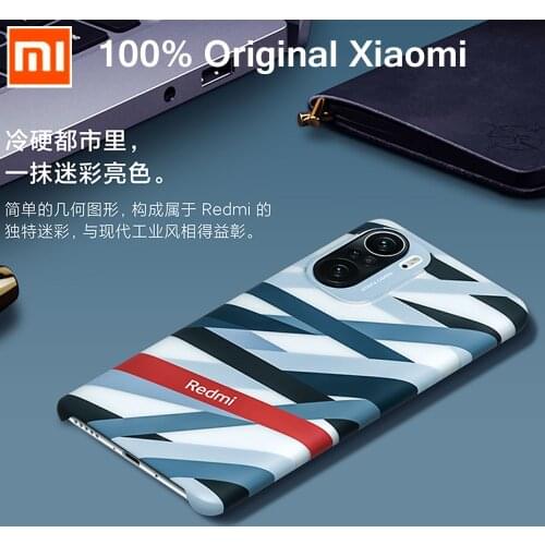 Xiaomi MI POCO F3 / Redmi K40 Shockproof Matte Case Camouflage Colorful Cover Bumper Back For Redmi K40 Pro Official Xiaomi