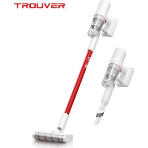 TROUVER SOLO 10 Handheld Wireless Vacuum Cleaner LED Display Carpet Dust Collector Sweep Mop Cyclone Suction