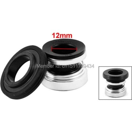 Tube Sealing Coil Spring Rubber Bellows 12mm Pump Mechanical Seal 10pcs