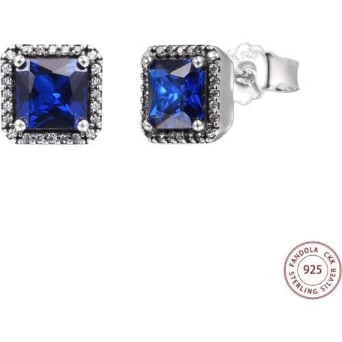 Timeless Elegance Stud Earring 925 Sterling Silver Earrings For Women Wedding Party Wedding Jewelry Bijoux