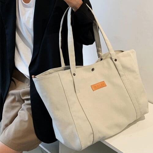 Large Capacity Handbags Women Bags Designer Brand Ladies Hand Bag Vintage Canvas Shoulder Bag Female Casual Travel Tote Bags Sac