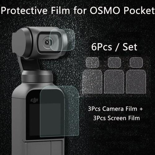 Screen Film Camera Lens Protective Film for DJI OSMO Pocket 2 Gimbal 4K Video PFS Phone Protector