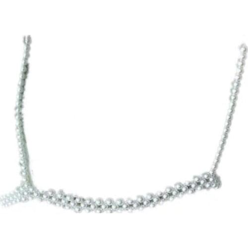 Womens Decorative Beaded Delt Pearl Sling Waist Seal Shirt Skirt Strap Chain Vest Outer Wear Ins Tide Summer New 2021 Gift