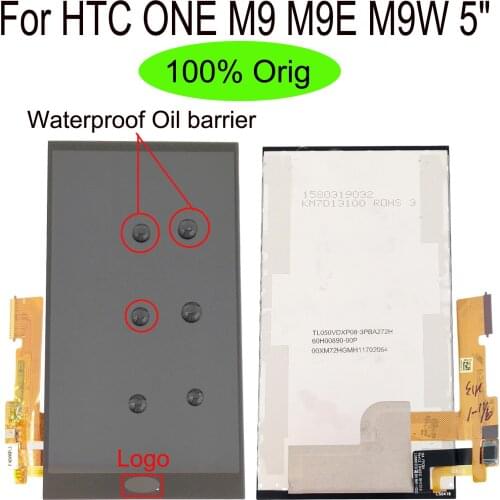 Original 5" For HTC ONE M9 M9E M9W LCD Display Touch Screen Digitizer + Tools