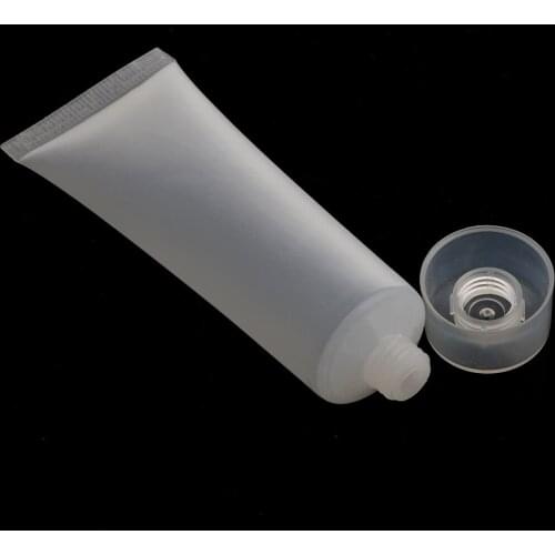 10Pcs 30ml Empty Cosmetic Tubes Travel Plastic Lotion Polish Hand Cream Toothpaste Containers Bottles