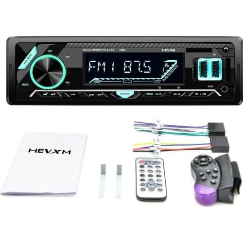 50% Hot Sales 5006 12V Car MP3 Player Dual USB Quick Charging Bluetooth U Disk Card Radio Player for Vehicles