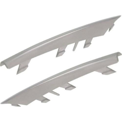 51117222847 51117222848 1 Pair Bumper Lower Grille Decorative Molding Strip Fit for -BMW X5 E70 2011 2012 2013