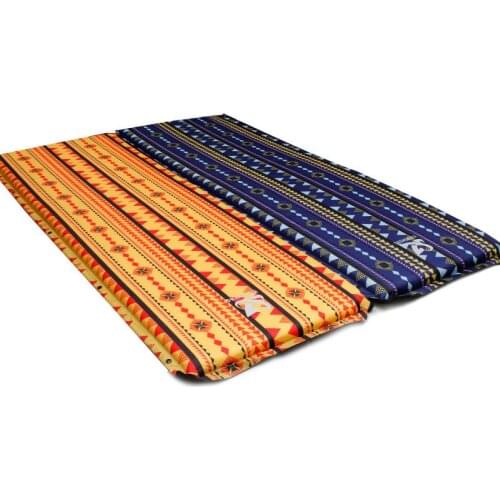 Double stomata automatic inflatable pad Outdoor camping tent mat crawling moisture-proof stitched lunch break sleeping