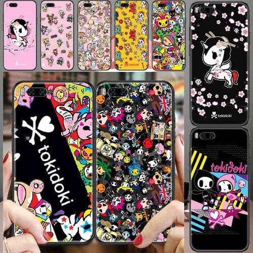 Japan brand tokidokies Phone case For Xiaomi Mi Max Note 3 A2 A3 8 9 9T 10 Lite Pro Ultra black soft funda 3D hoesjes trend back