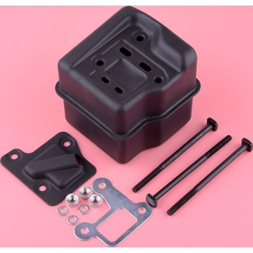 LETAOSK Exhaust Muffler Bolt Gasket Screw Fit for Stihl MS290 MS390 310 029 039 Chainsaw Accessories