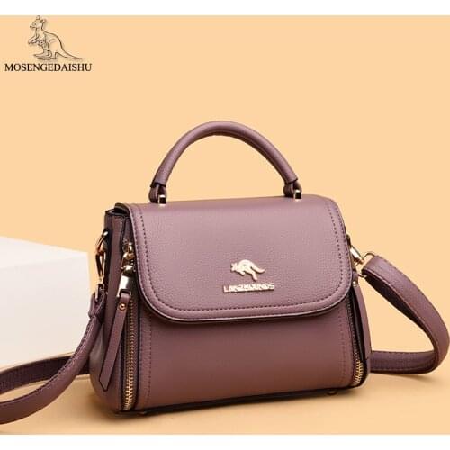 Fashion Multifunctional Ladies Shoulder Bag Luxury Designer Quality PU Leather Womens Handbag New Letter Design Messenger Bags